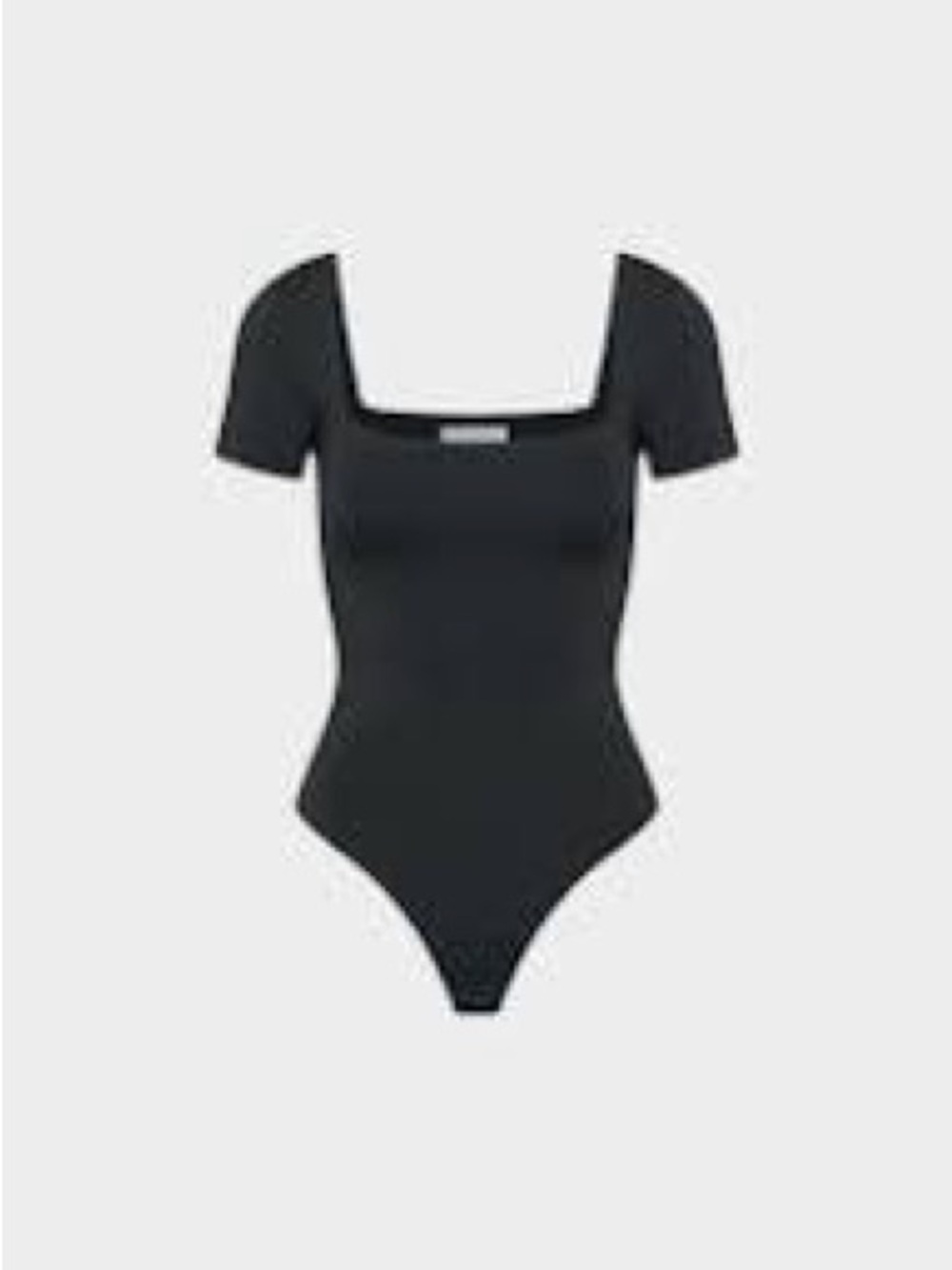 NWT Aritzia Babaton Contour Squareneck Bodysuit in Classic Black Size XS - Picture 3 of 9